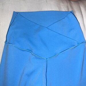 light blue aerie offline leggings